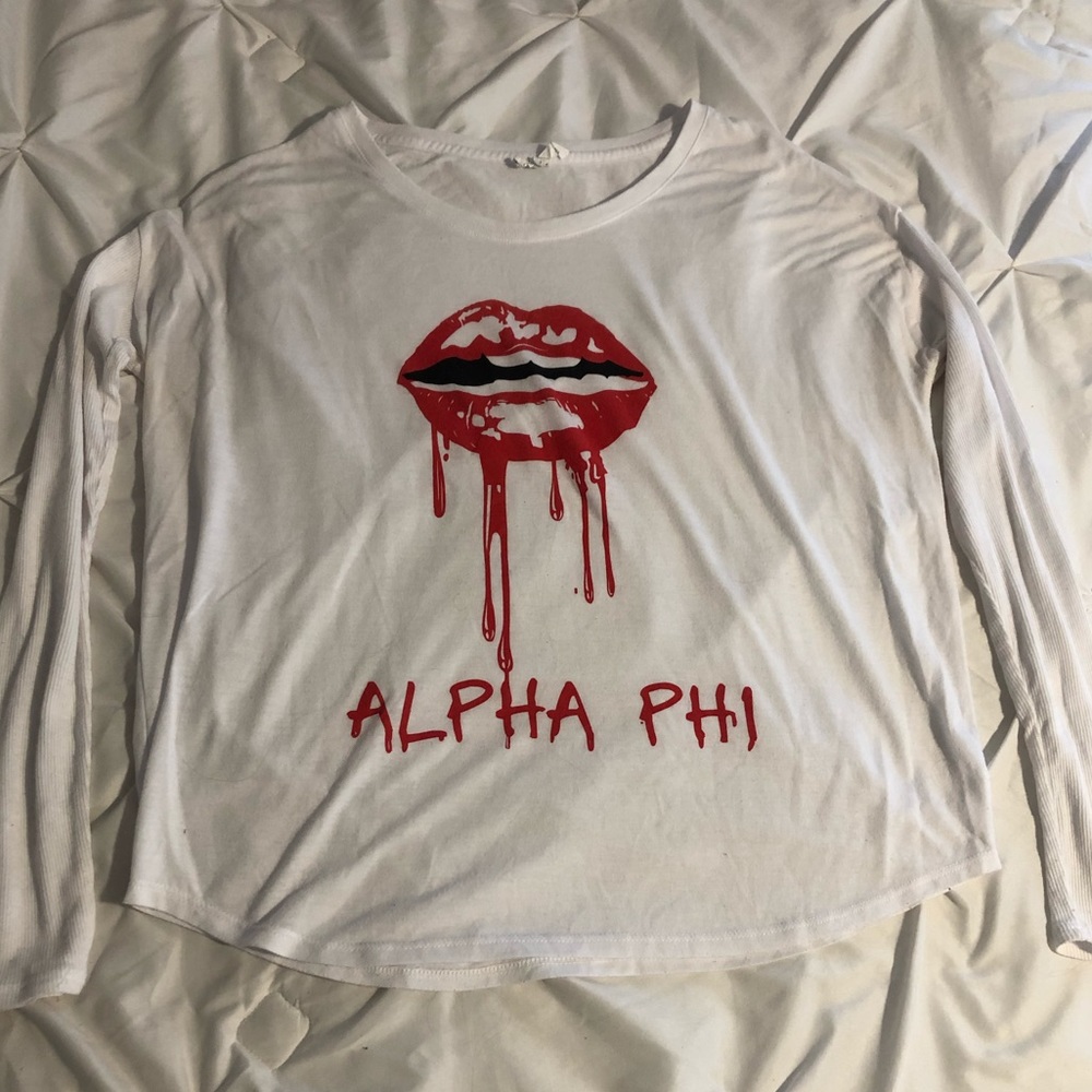 Alpha Phi Lips Shirt